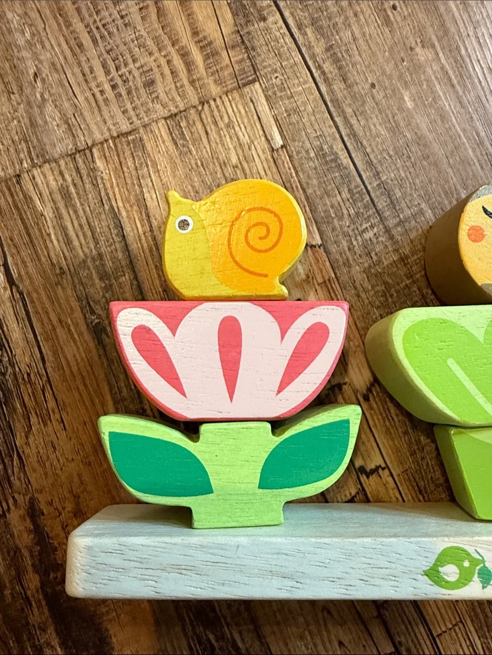 Tender Leaf Wooden Stackable Garden Animals